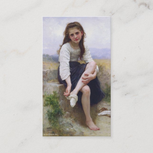 Carte De Visite Avant Bath - John William Waterhouse (Devant)