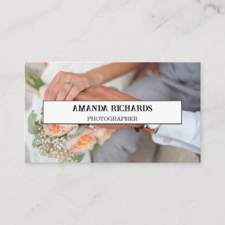 Carte de visite avec arrière - plan.