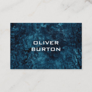 Carte de visite avec texture aquarelle.
