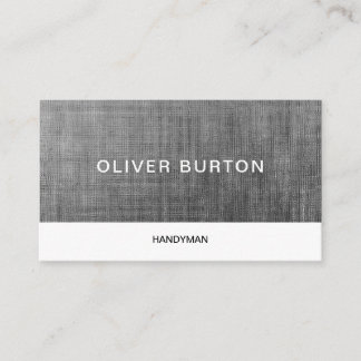 Carte de visite avec texture en béton.