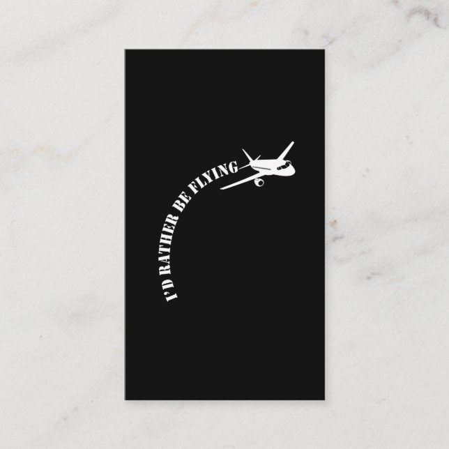 Carte De Visite Avion Avion Avion Avion Avion Avion Amateur d'Avia (Devant)