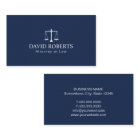 Avocat à la loi Elegant Navy Blue Avocat
