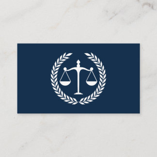 Carte De Visite Avocat au Barreau Neutre Professionnel