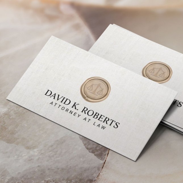 Carte De Visite Avocat Avocat Droit Notaire Public Élégant (Créateur téléchargé)