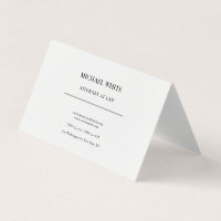 Avocat de droit Linen Minimaliste Professionnel