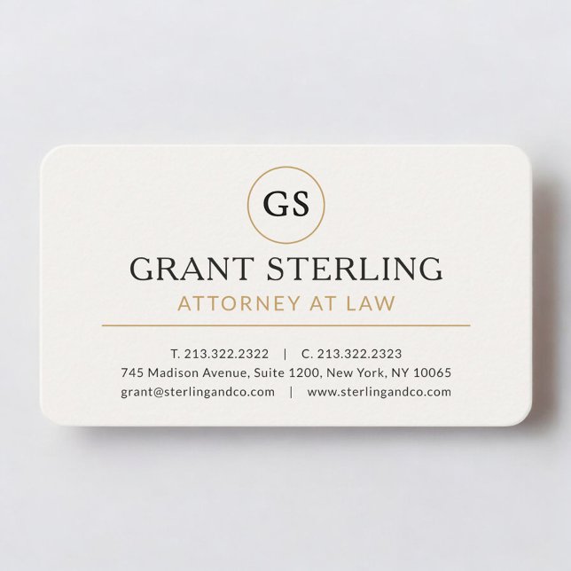 Carte De Visite Avocat de droit professionnel (Créateur téléchargé)