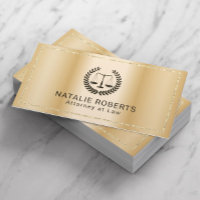 Avocat de Law Modern Gold Frame Bureau de l'avocat