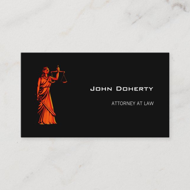Carte De Visite Avocat de Themis | (Devant)