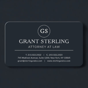 Carte De Visite Avocat Droit Black Professionnel