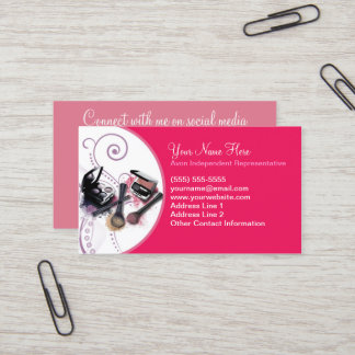 Carte De Visite Avon, médias sociaux