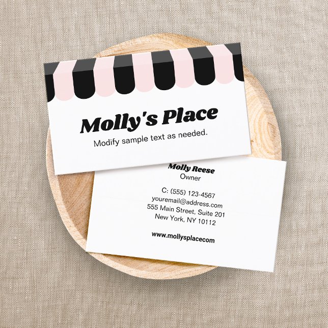 Carte De Visite Awning (Créateur téléchargé)