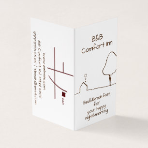 Carte De Visite B&B Comfort Inn