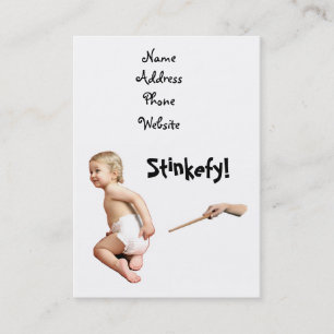 Carte De Visite Baby Stinkefy !-carte de visite