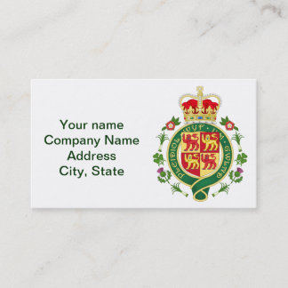 Carte De Visite Badge royal du Pays de Galles