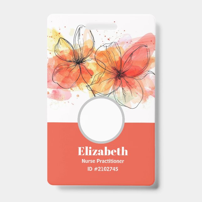 Carte de visite badges personnalisés (Avant)