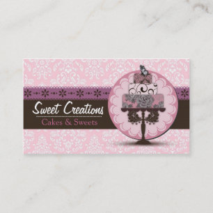 Carte De Visite Bakery/Cakes/Sweets Creations