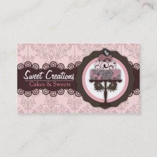 Carte De Visite Bakery/Cakes/Sweets Creations