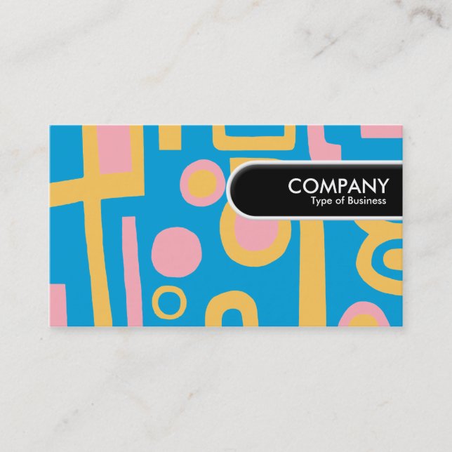 Carte De Visite Balise Arête arrondie - Abstrait 170914 (Devant)