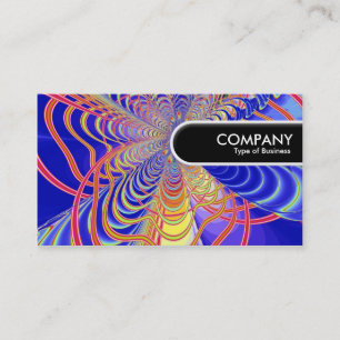 Carte De Visite Balise Arête arrondie - Abstrait fractal 061012d