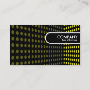 Carte De Visite Balise Arête Arrondie - Coin Tone - Jaune