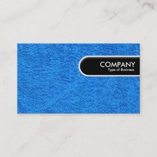 Carte De Visite Balise Arête arrondie - Moquette bleue