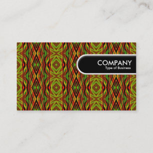 Carte De Visite Balise Arête arrondie - Motif géométrique