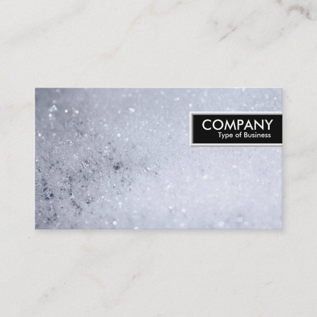 Carte De Visite Balise de bord - Bulles de savon (Devant)