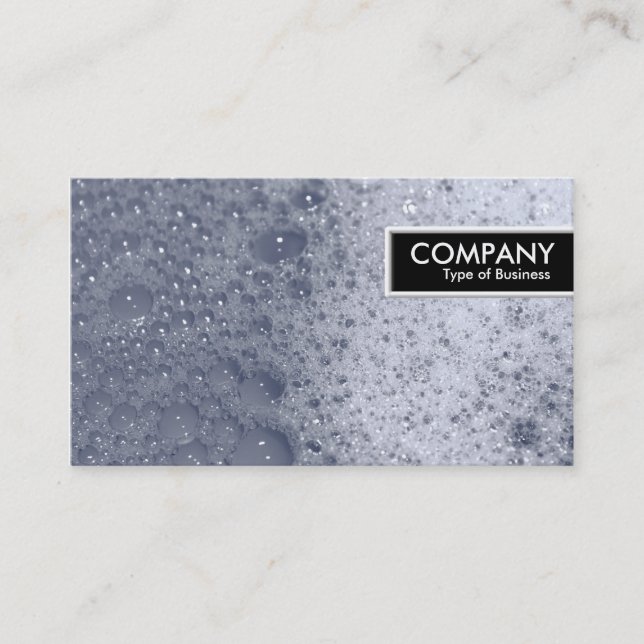 Carte De Visite Balise de bord - Bulles de savon 03 (Devant)