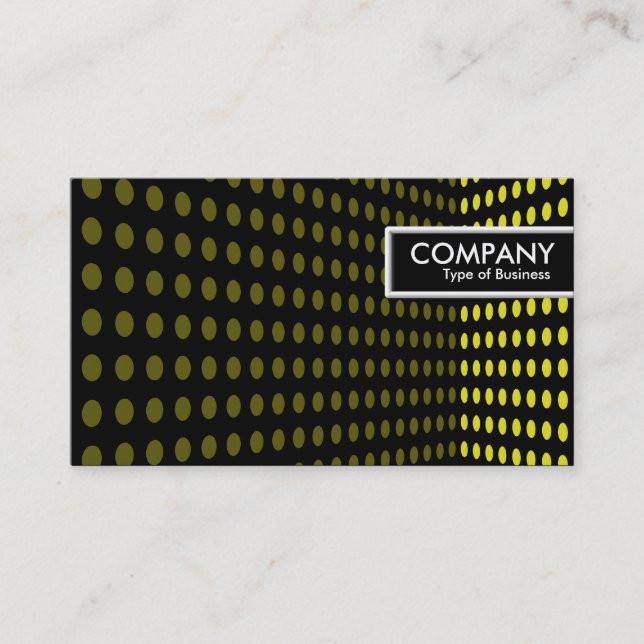 Carte De Visite Balise de bord - Coin de ton - Jaune (Devant)