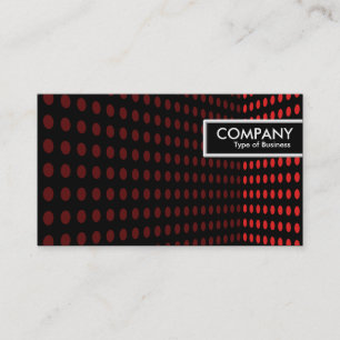 Carte De Visite Balise de bord - Coin de ton - Rouge