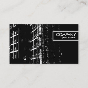 Carte De Visite Balise de bord - Construction à contraste élevé