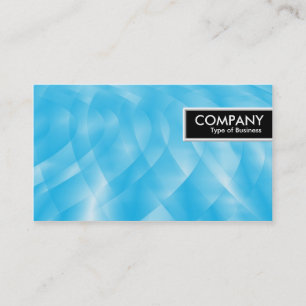 Carte De Visite Balise de bord - Courbes bleues