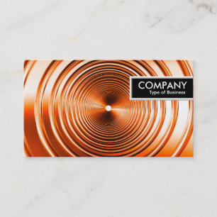 Carte De Visite Balise de bord - Orange à ressort long