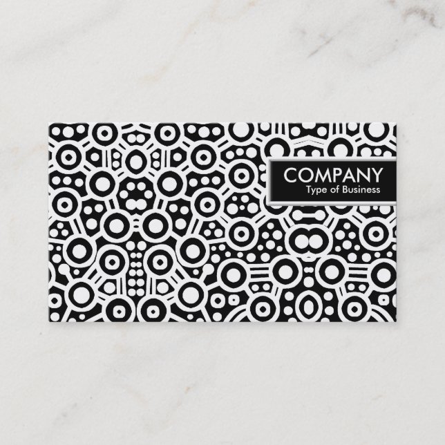 Carte De Visite Balise Edge - Circuit Alien Abstrait II (Devant)