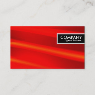 Carte De Visite Balise Edge - rouge chaud 01