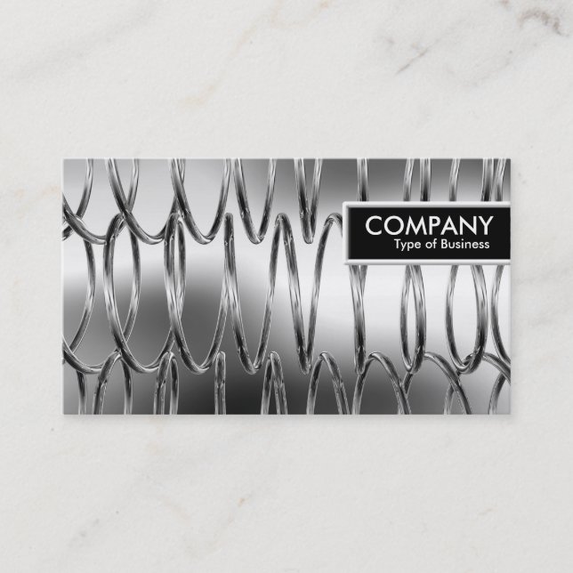 Carte De Visite Balise Edge - Springs B&W (Devant)