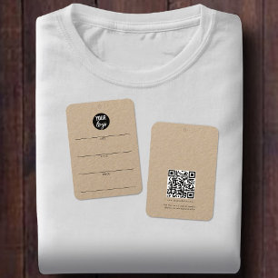 Carte De Visite Balise Hang du logo de l'entreprise Vêtements Swin