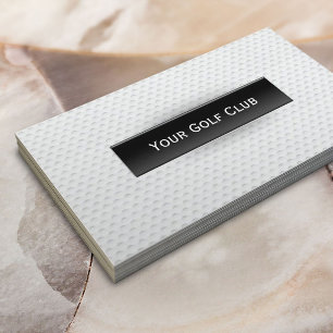 Carte De Visite Balle de Golf Golf Professionnel