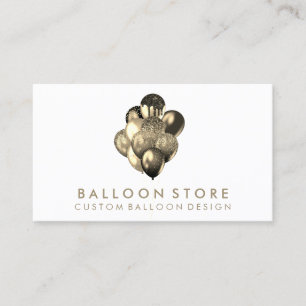 Carte De Visite Ballon de décoration de l'événement Glam Parties s