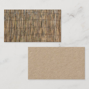 Carte De Visite Bambou