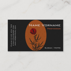 Carte De Visite Bambou