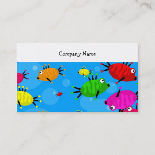 Carte De Visite Banc des poissons, nom de la société