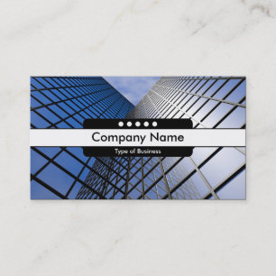 Carte De Visite Bande centrale 5 emplacements - Bloc de bureau rep