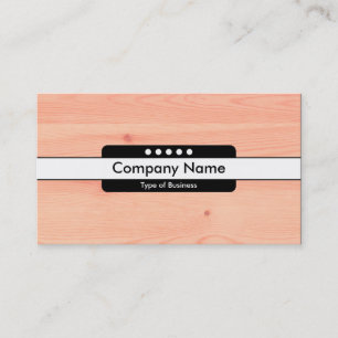 Carte De Visite Bande centrale 5 emplacements - Bois 05