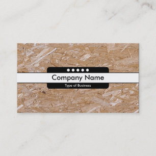 Carte De Visite Bande centrale 5 emplacements - Chipboard
