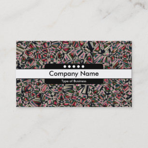 Carte De Visite Bande centrale 5 emplacements - Facturé