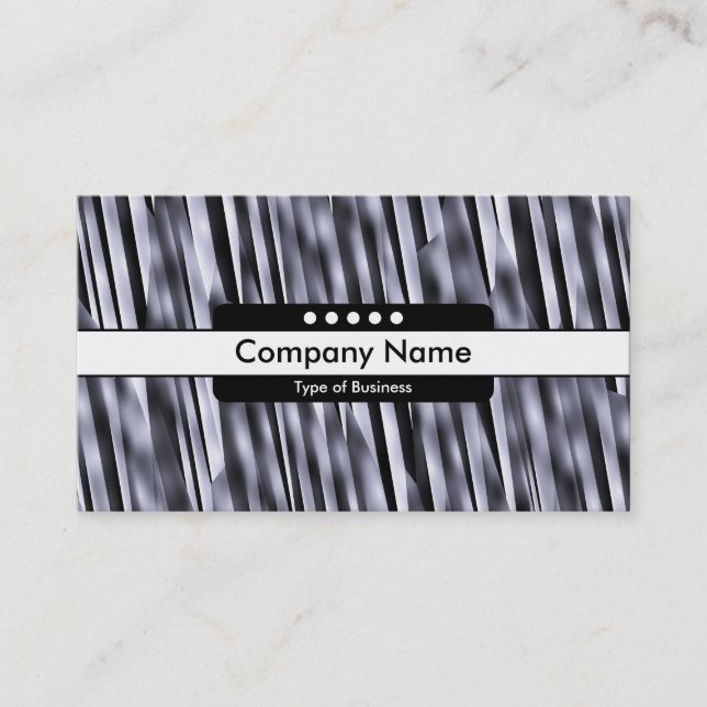 Carte De Visite Bande centrale 5 emplacements - Rock spatial (Devant)