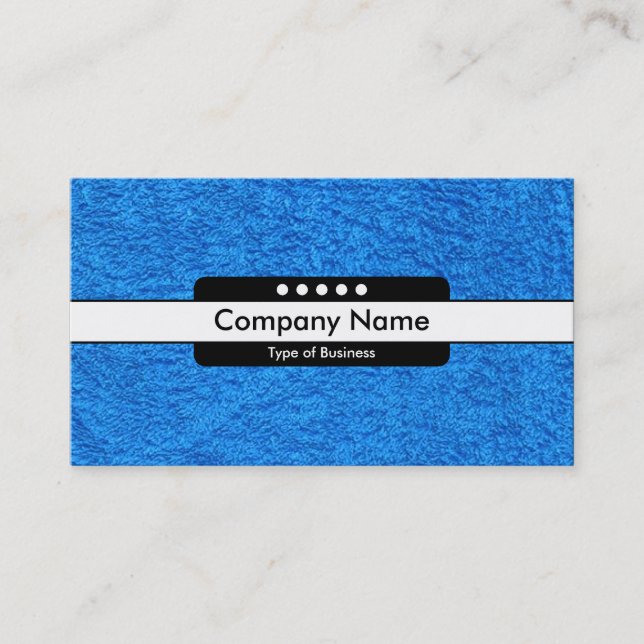 Carte De Visite Bande centrale 5 emplacements - Tapis 02 (Devant)