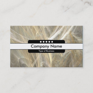 Carte De Visite Bande centrale 5 points - Flamme fractale