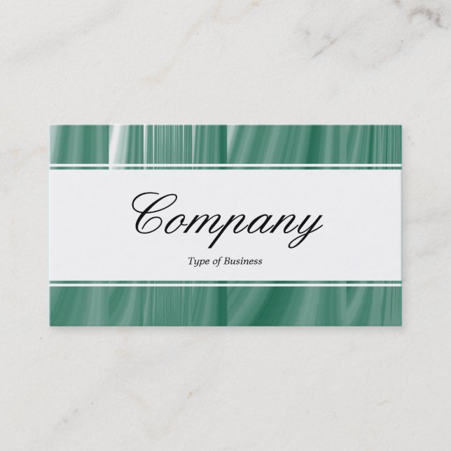 Carte De Visite Bande centrale (bordé) - Script - Tex couleur (Devant)